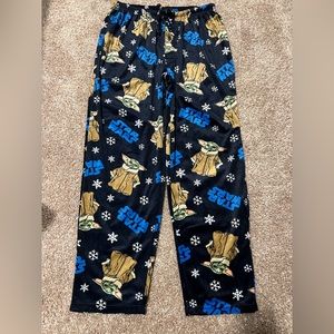 Men’s Star Wars Baby Yoda PJ Pants, X-Large